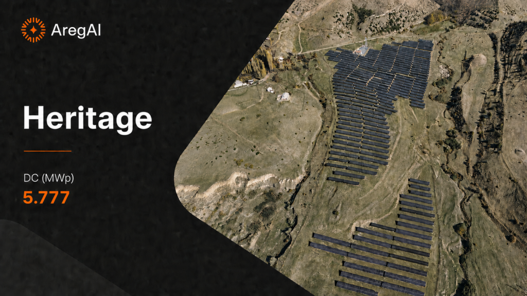 Despliegue de Areg AI en la planta solar Heritage, en Gegharkunik (Armenia)